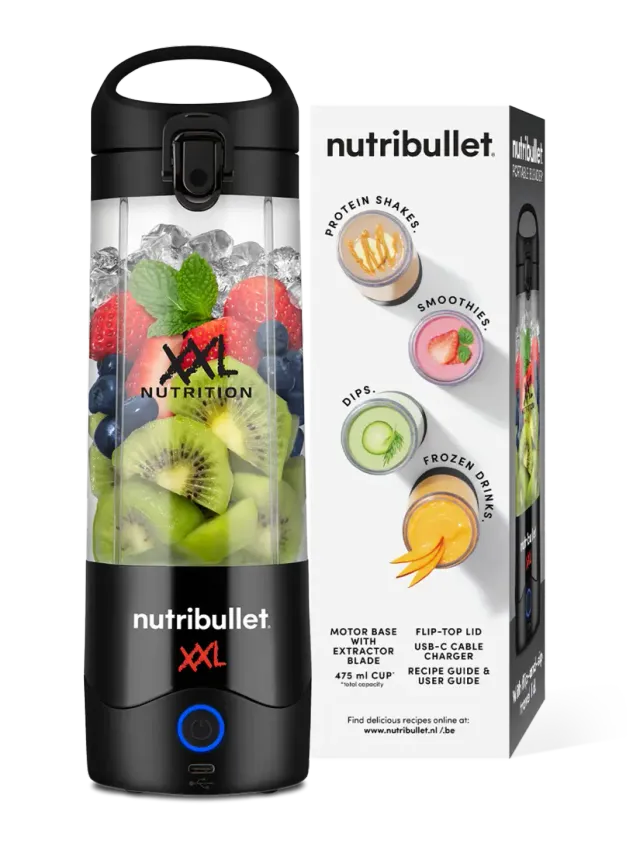 XXL Nutrition x Nutribullet To-Go Set