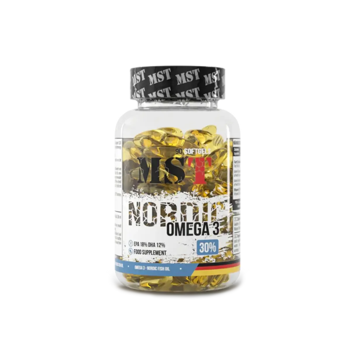 MST - Omega 3 Nordic Fish Oil 90 caps