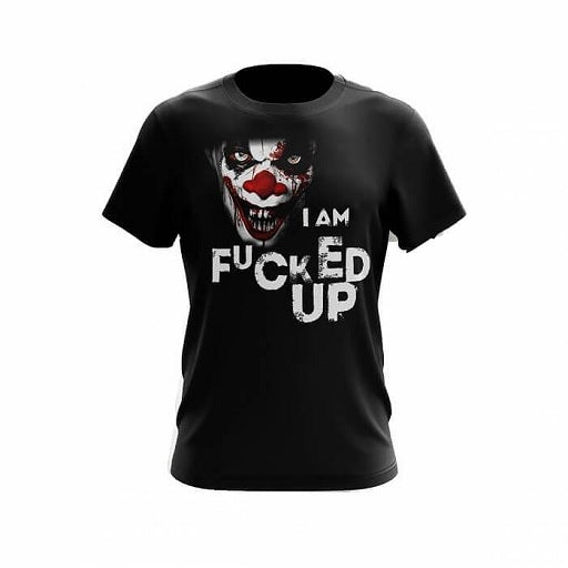 Swedish Supplements T-Shirt "I Am Fucked Up"