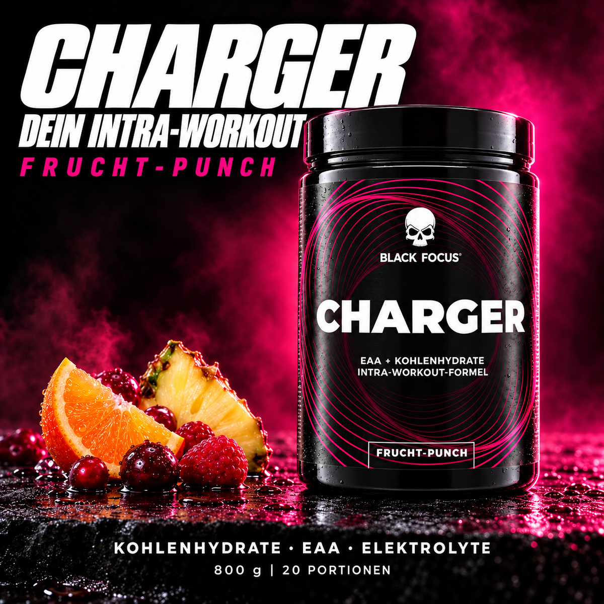 Charger EAA + Cluster Dextrin Intra-Workout 800g