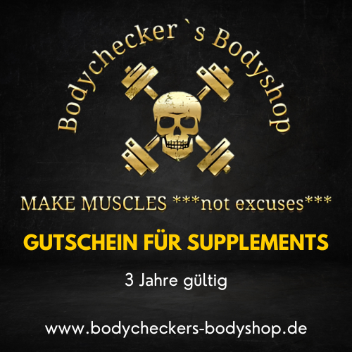 Bodychecker's Bodyshop Geschenkgutschein