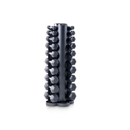Hexagon Hantelsatz PVC 1-10 kg inklusive Ablage