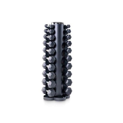 Hexagon Hantelsatz PVC 1-10 kg inklusive Ablage