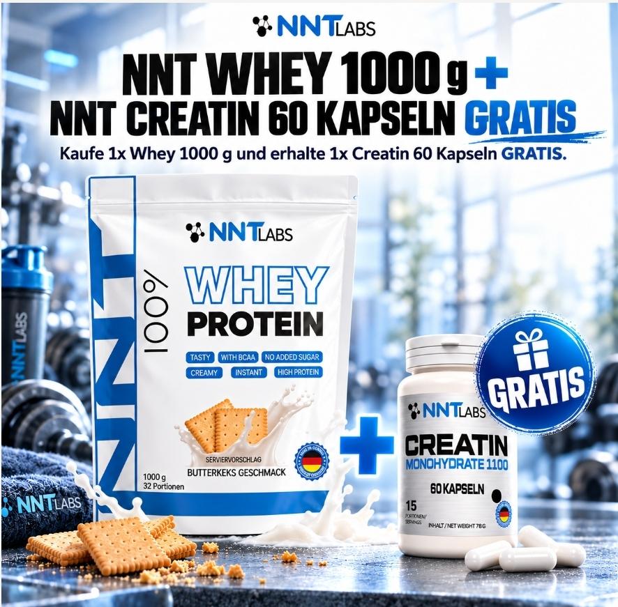 NNT Whey Molken-Proteinkonzentrat 1000g