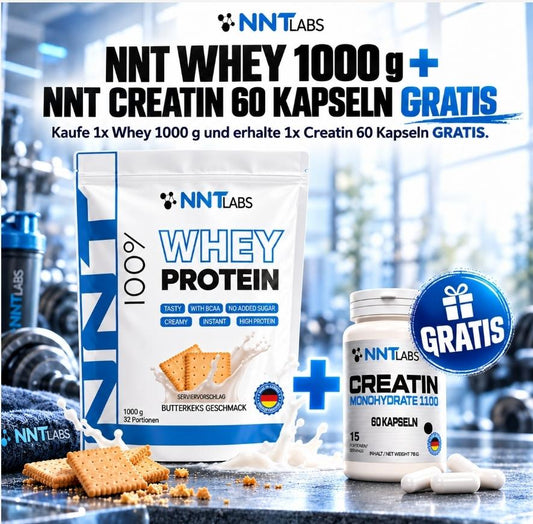 NNT Whey Molken-Proteinkonzentrat 1000g