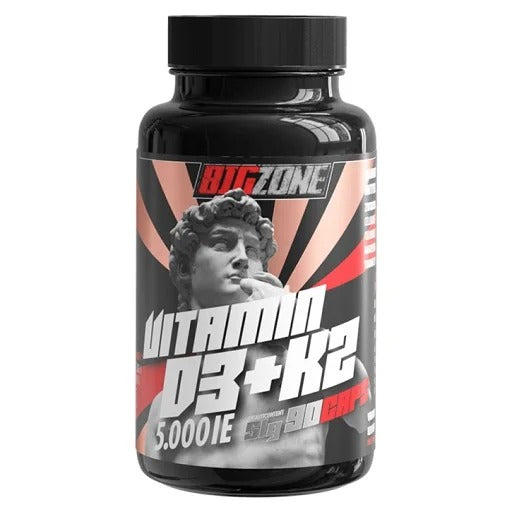 Big Zone Vitamin D3  K2 90 Kapseln