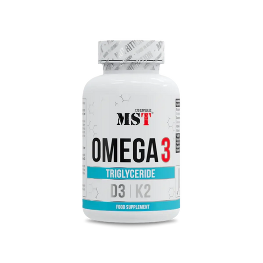 MST - Omega 3 500 mg D3 + K2 120 Softgels