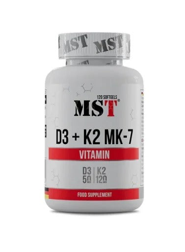 MST - Vitamin D3  K2  MK-7 120 Kapseln