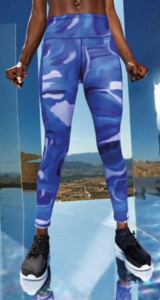 Women's TriDri® performance BLUE leggings